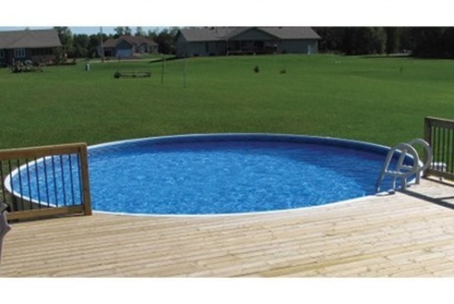 18' ROUND Rockwood - Paneled Pool Kit 